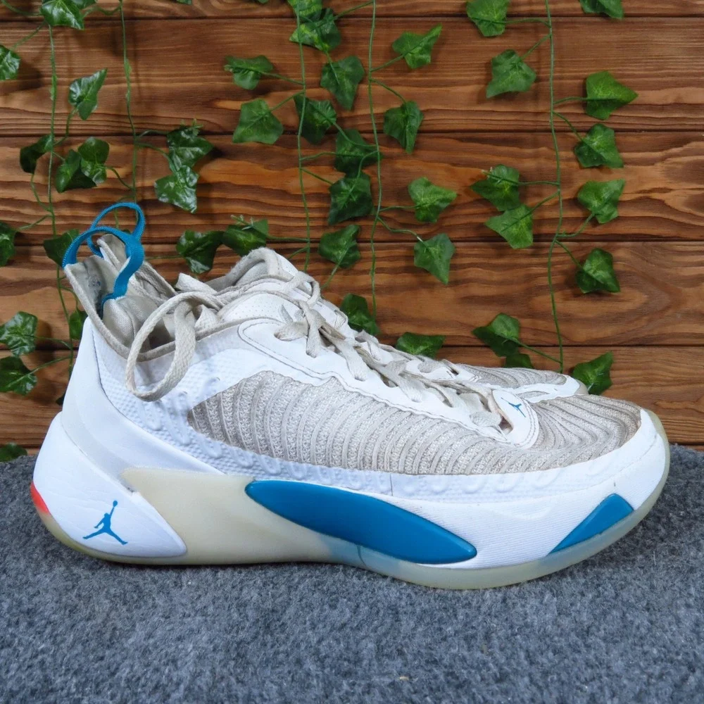Jordan Luka 1 Legend of 7 Men Basketball‎ Shoes Size 7 White Blue Performance